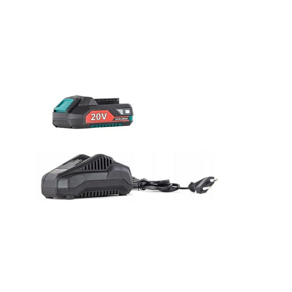 Set incarcator scule electrice, NAC, 20V, Negru