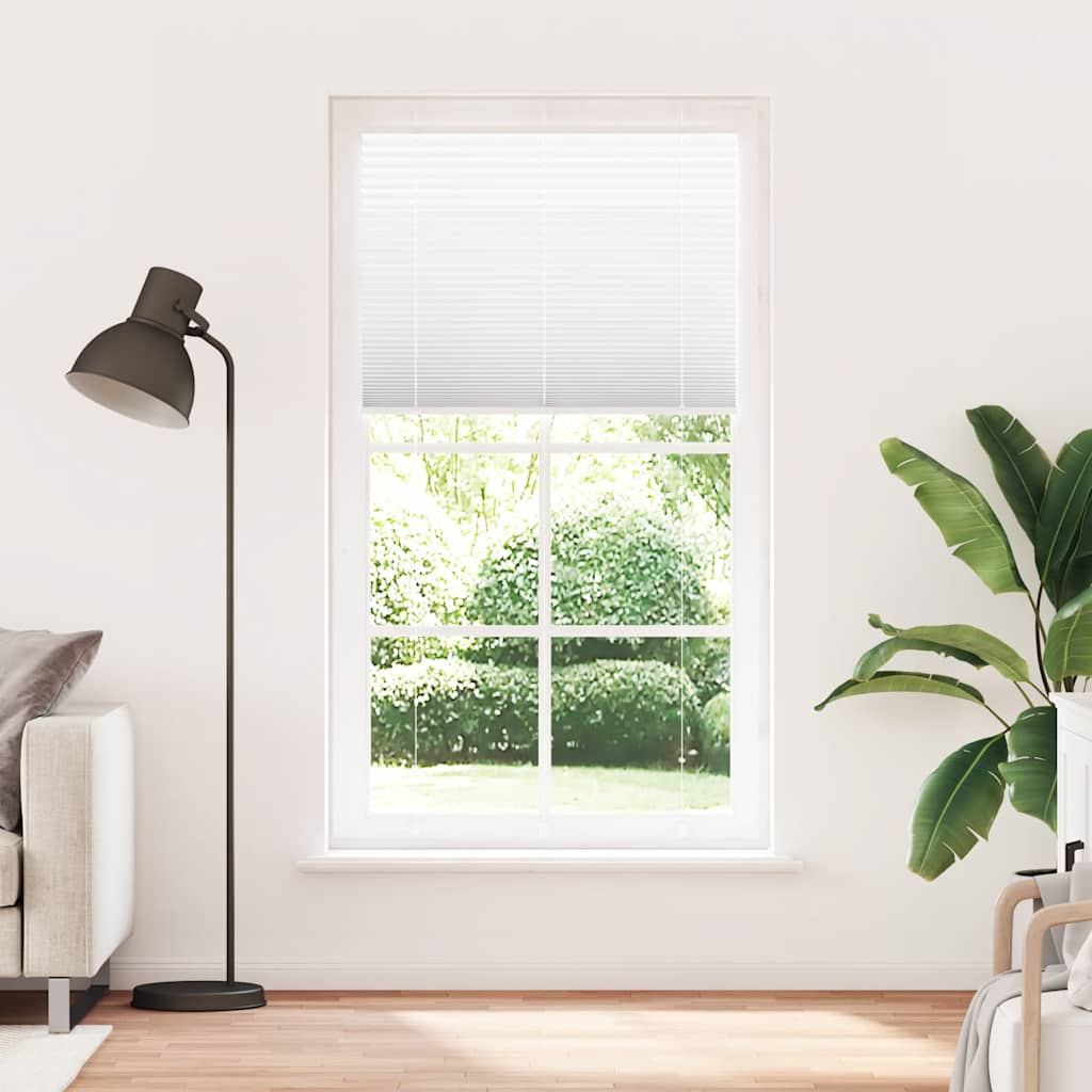 pliszírozott redőny Fehér 105x200cm szövetszélesség 104,4cm (4015518)