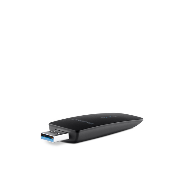 Linksys wireless adapter, WUSB6300 , Dual -band AC1200, USB 3.0, MU-MIMO (WUSB6300-EJ)