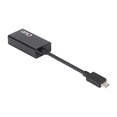 CLUB3D USB Type C to VGA Active Adapter USB C Sort