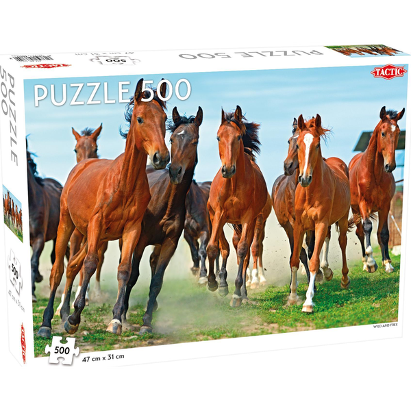 Tactic 58685 puzzel Legpuzzel 500 stuk(s) Dieren