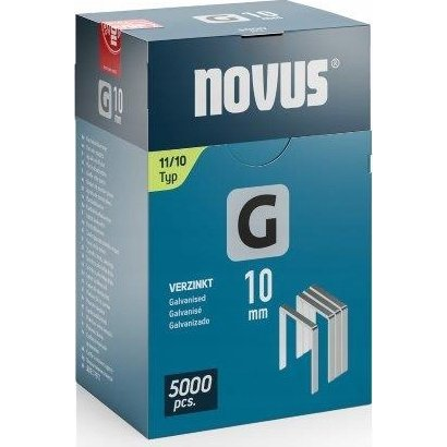 Novus Tools 042-0767 Laposhuzal kapcsok 11-es típus 5000 db Méret (H x Sz x Ma) 10 x 10.6 x 10 mm (NV042-0767)