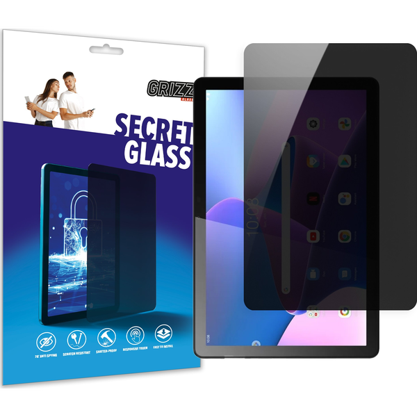  GrizzGlass Szkło prywatyzujące GrizzGlass SecretGlass do Lenovo Tab M10 Plus (3 generacji)