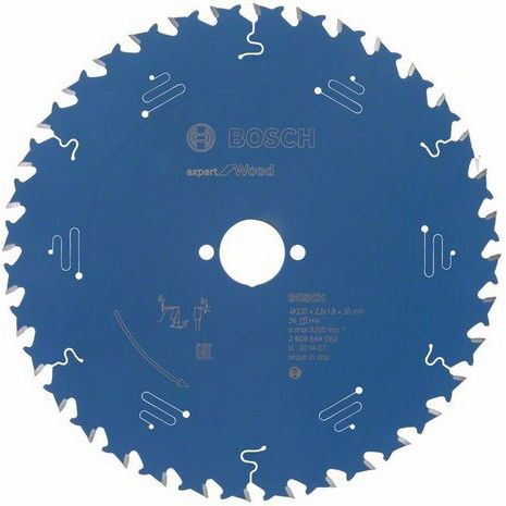 Bosch Accessories Expert for Wood 2608644062 Körfűrészlap 230 x 30 x 1.8 mm Fogak száma (collonként): 36 1 db
