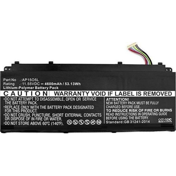 CoreParts MBXAC-BA0096 laptop reserve-onderdeel Batterij/Accu