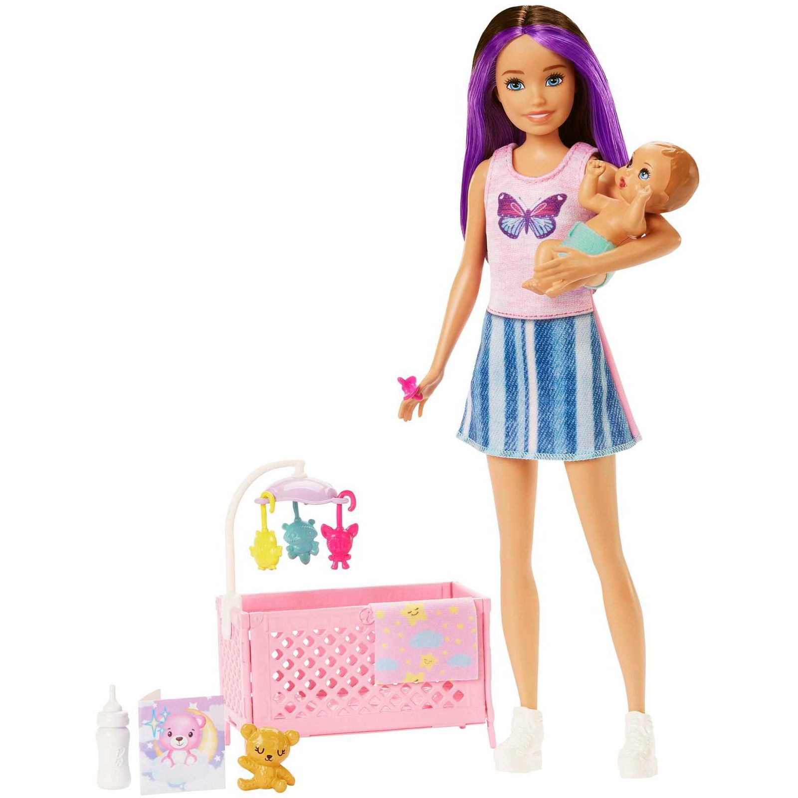 Barbie Skipper Babysitters Inc. HJY33 játékbaba (HJY33)