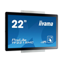 iiyama ProLite TF2215MC-B2 számítógép monitor 54,6 cm (21.5") 1920 x 1080 pixelek Full HD LED Érintőképernyő Többfelhasználós Fekete