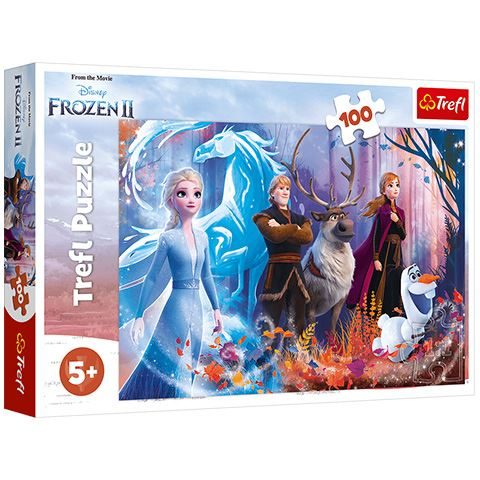 Trefl Disney: 100 Magic of Frozen Puzzle 100 kusů Kreslené filmy