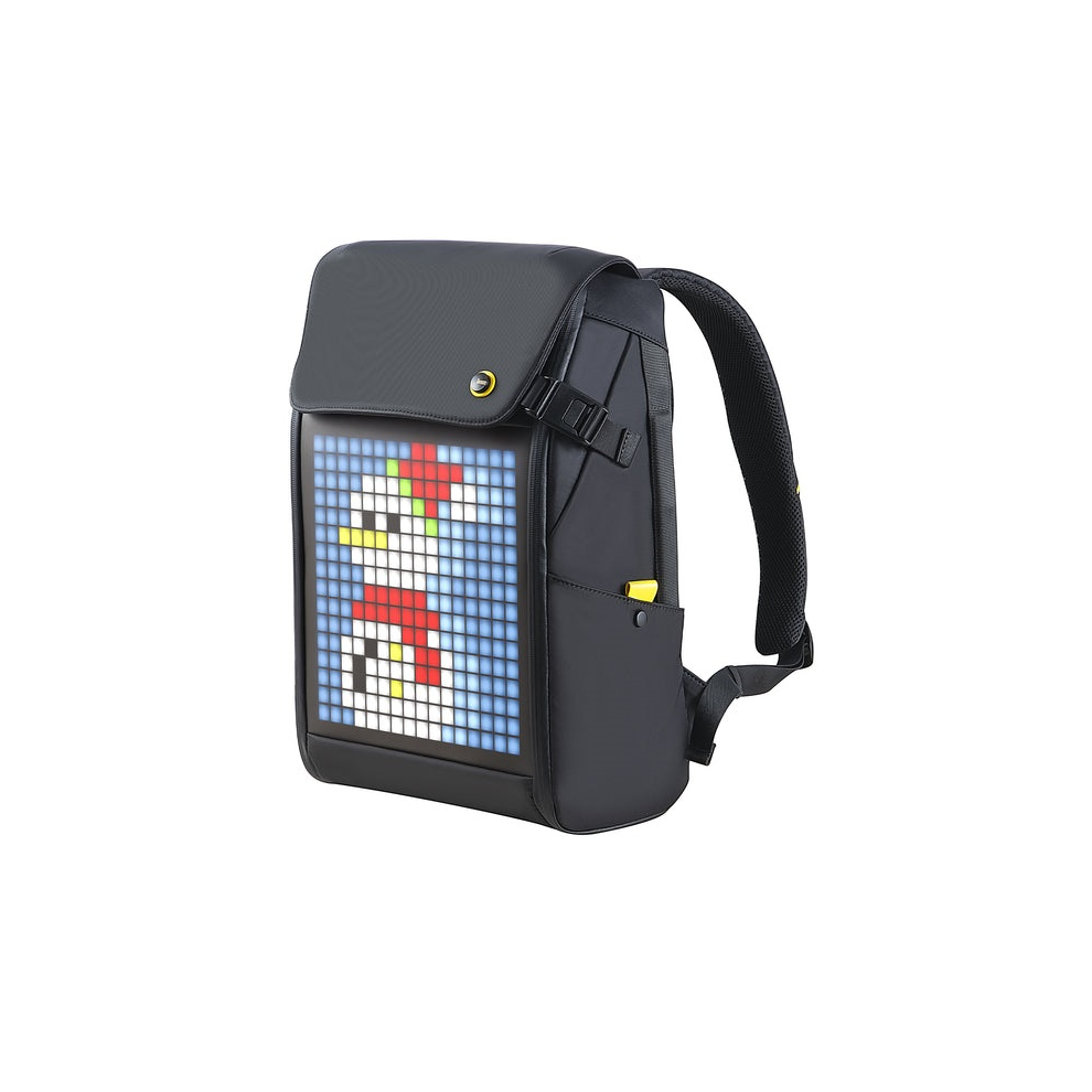 Divoom Pixoo LED M Hátizsák - Fekete (PIXEL_BACKPACK_M)