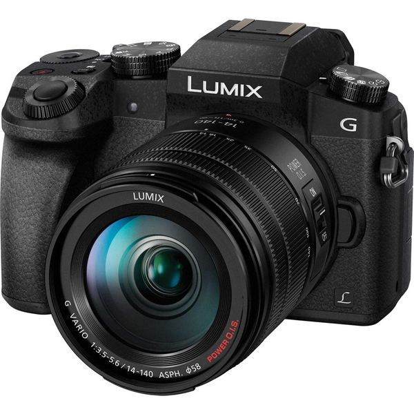 Panasonic DMC-G7H Digitális fényképezpgép + 14-140mm KIT - Fekete