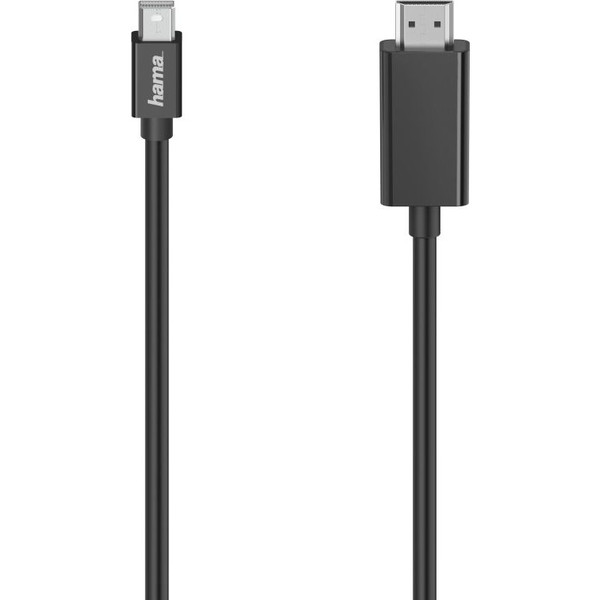 Hama 00200711 cavo e adattatore video 1,5 m Mini DisplayPort HDMI Nero