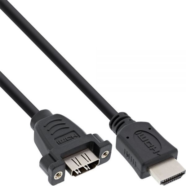 InLine 17500B cavo HDMI HDMI tipo A (Standard) Nero