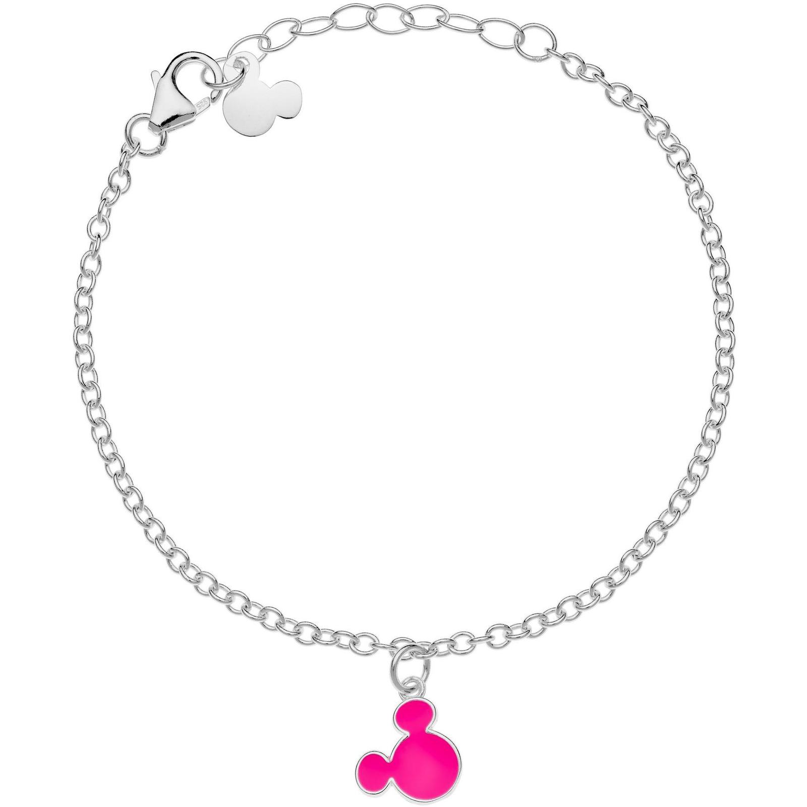 DISNEY Mickey Mouse ezüst karkötő BS00067SL-55. CS (BS00067SL-55.CS)