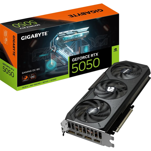 GIGABYTE GeForce RTX 5050 GAMING OC 8G NVIDIA 8 GB GDDR6