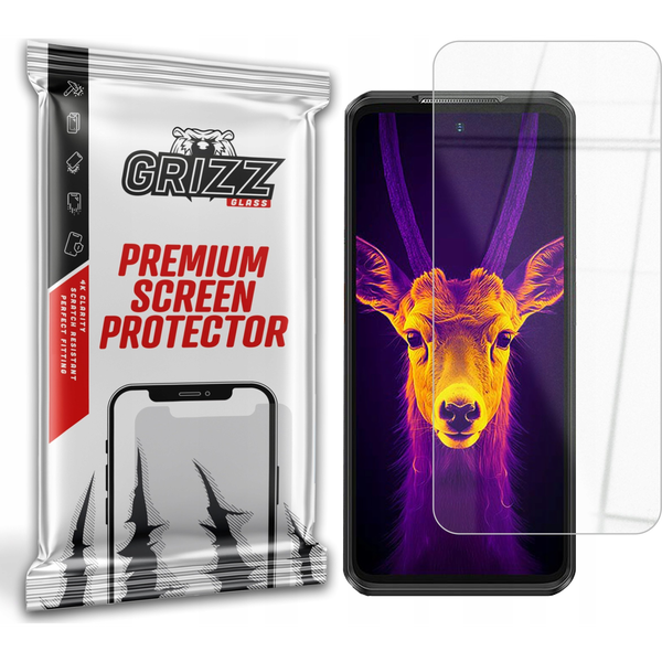  GrizzGlass Szkło hybrydowe GrizzGlass HybridGlass do Ulefone Armor 25T Pro