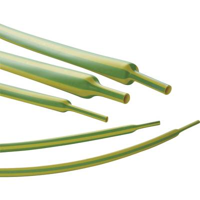 Hongshang 10468 Zsugorcső ragasztó nélkül Sárga, Zöld 38.10 mm Zsugorodási arány:2:1 méteráru
