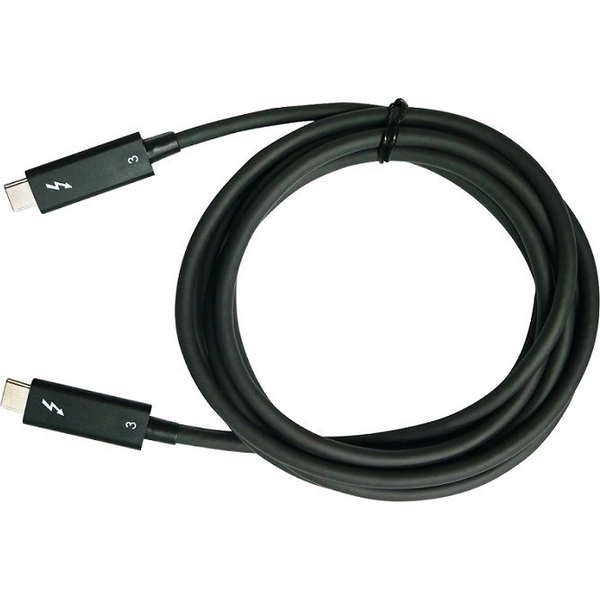 QNAP CAB-TBT315M-40G Thunderbolt-kabel 1,5 m 40 Gbit/s Zwart