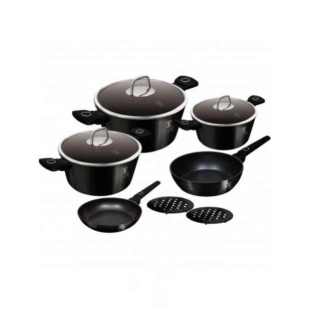 Berlinger Haus BH/8231 Kovácsolt Alumínium Edénykészlet (10 részes) (BH/8231)