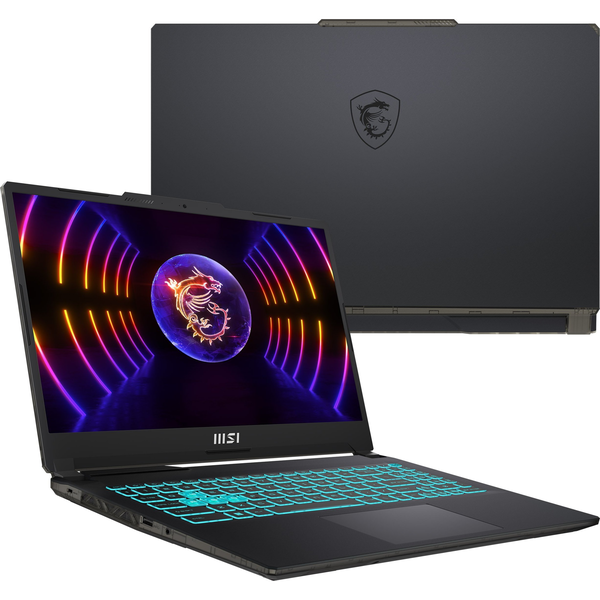 MSI Cyborg 15 Intel® Core™ i5 i5-13420H Laptop 39,6 cm (15.6") Fuld HD 16 GB DDR5-SDRAM 512 GB SSD NVIDIA GeForce RTX 4050 Wi-Fi 6E (802.11ax) FreeDOS Sort