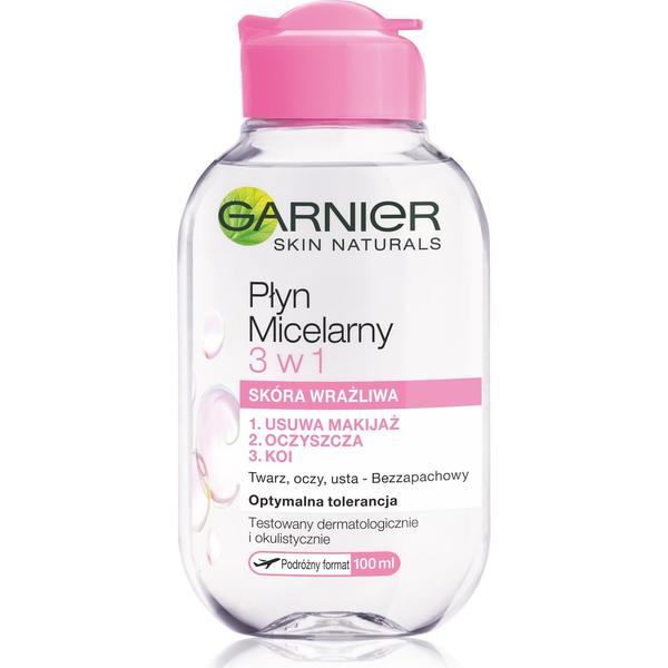 Garnier Micelarna Voda 3-v-1 za Občutljivo Kožo, 100 ml