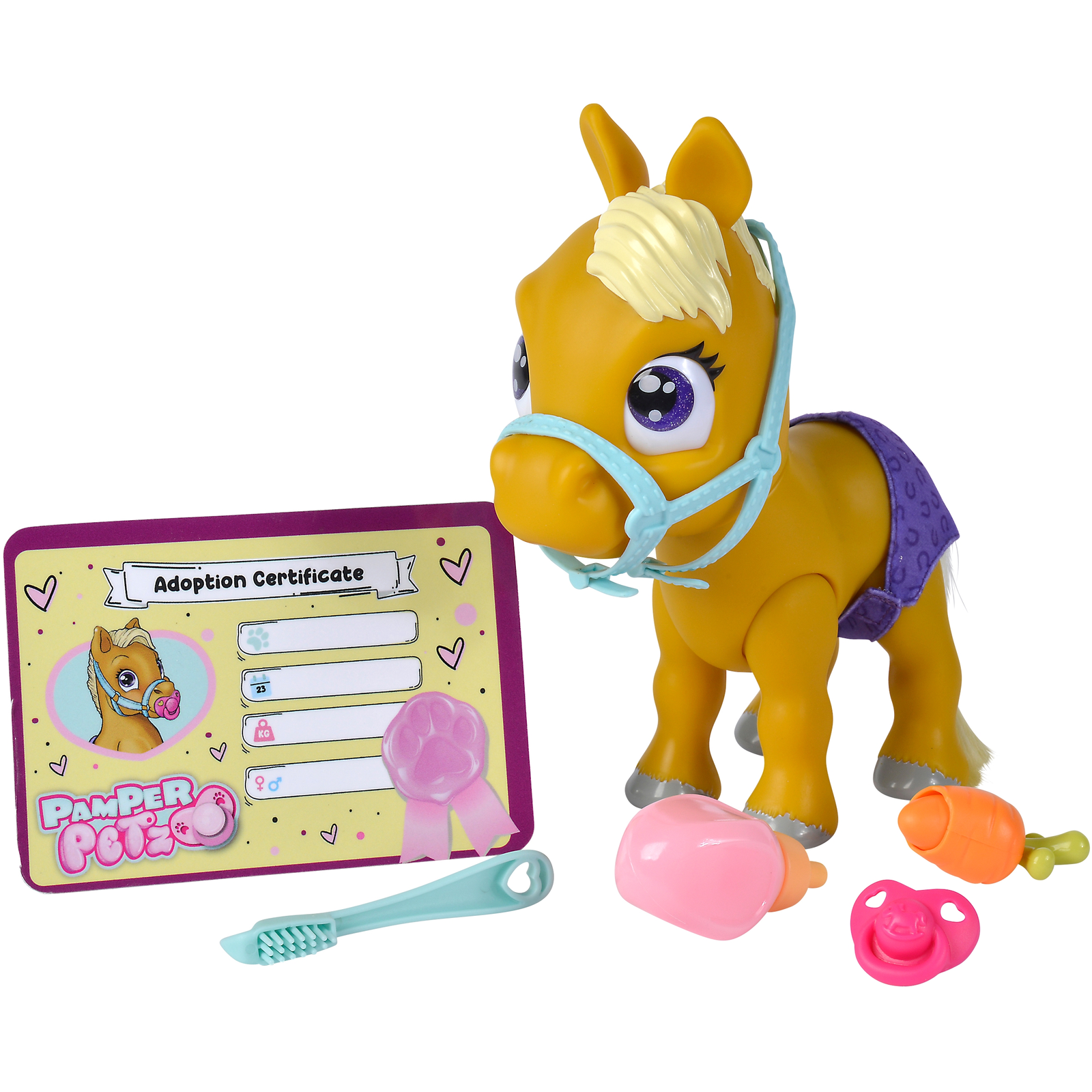 Pamper Petz: Pelenkás, pisilő póni játékszett (105950009)