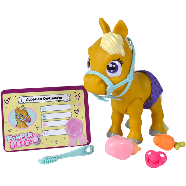 Pamper Petz: Pelenkás, pisilő póni játékszett