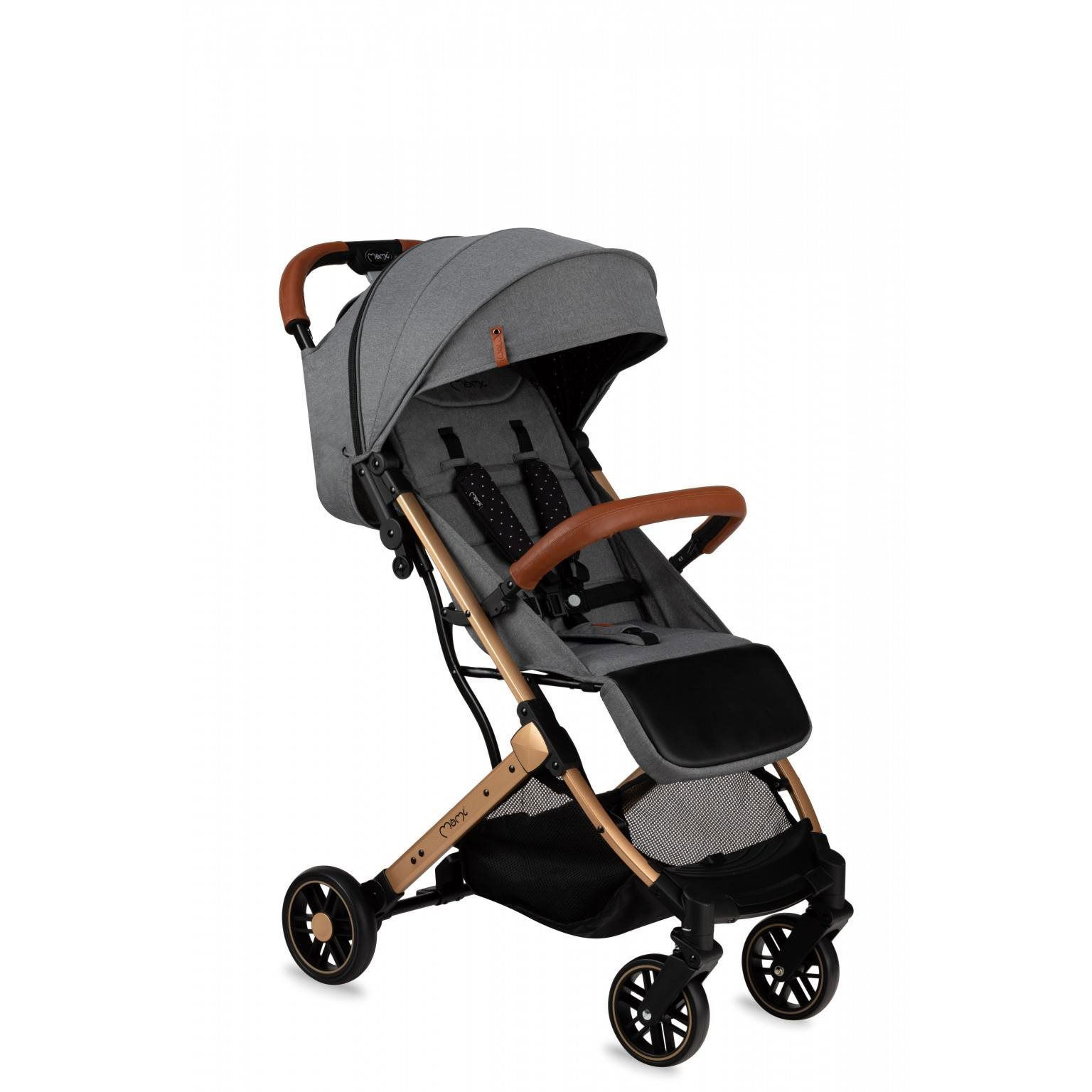 MoMi ESTELLE szürke, arany kerettel (5900495959034)