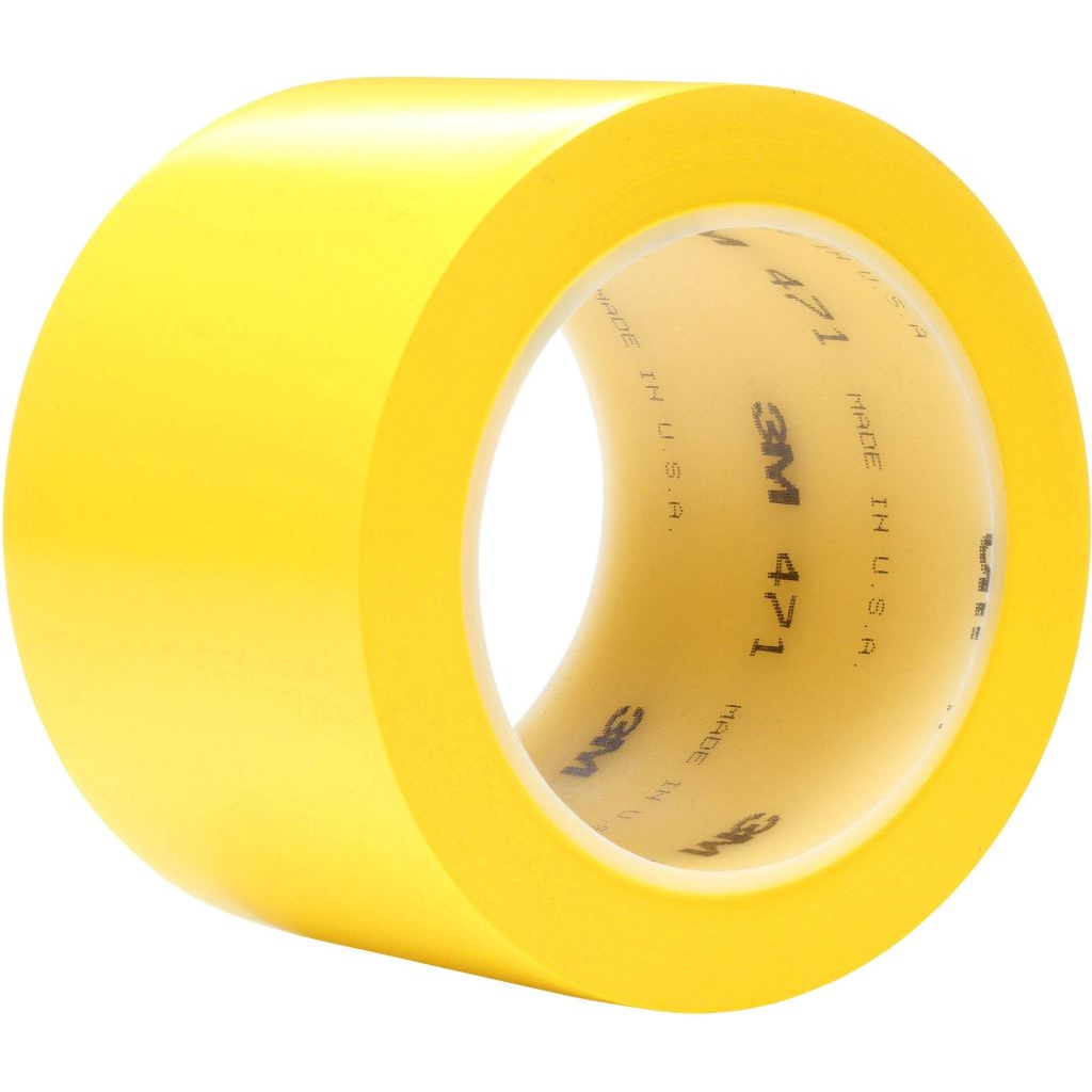 3M 471G50 vinil ragasztószalag, sárga, 33 m x 50 mm (471G50)