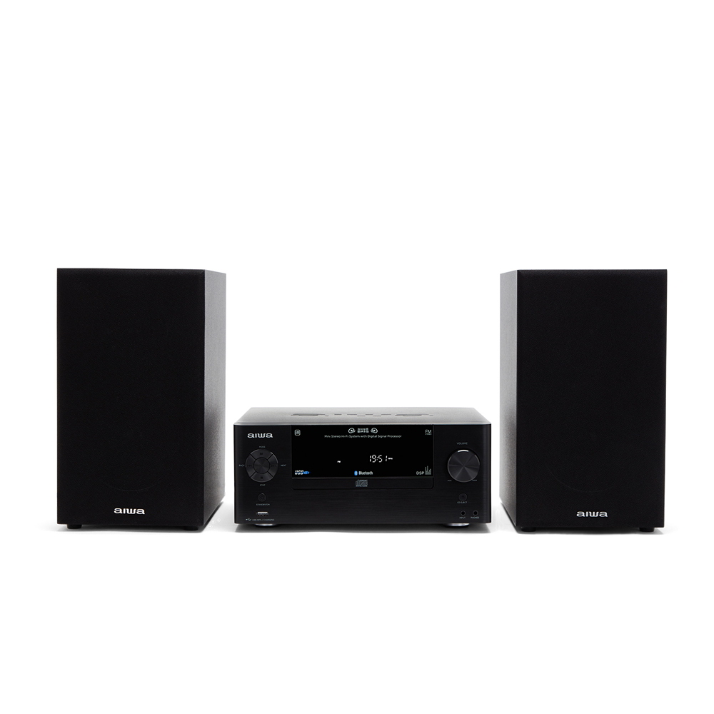 Aiwa MSBTU-500 HiFi rendszer - Fekete (MSBTU-500)