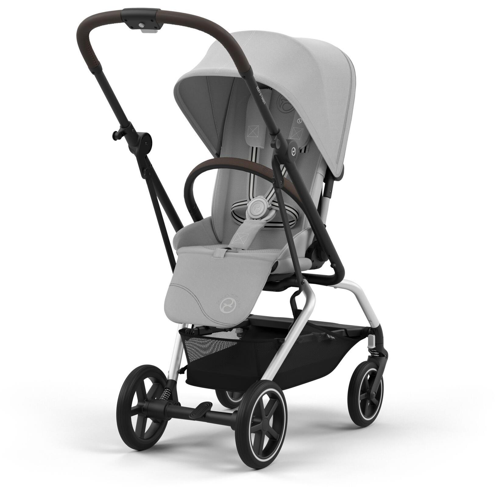 Cybex Eezy S Twist+2 SLV Fog Grey/Light grey (4063846450282)