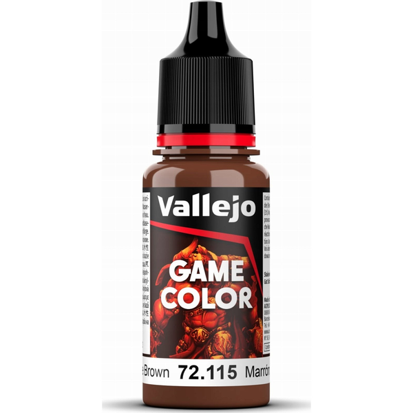  Vallejo Vallejo: 72.115 - Game Color - Grunge Brown (18 ml)