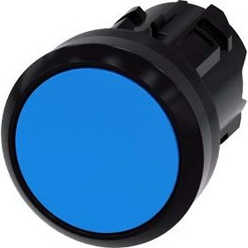 Siemens 3SU1000-0AB50-0AA0 elektrische actuator IP66, IP67, IP69, IP69K Zwart, Blauw