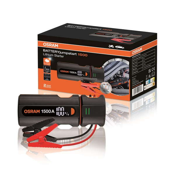 Osram startovací zařízení do auta booster jump starter 1500 12V