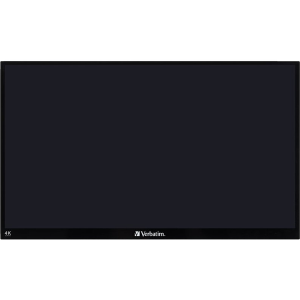 Verbatim 32238 computer monitor 39,6 cm (15.6") 3840 x 2160 Pixels 4K Ultra HD LCD Touchscreen Zwart