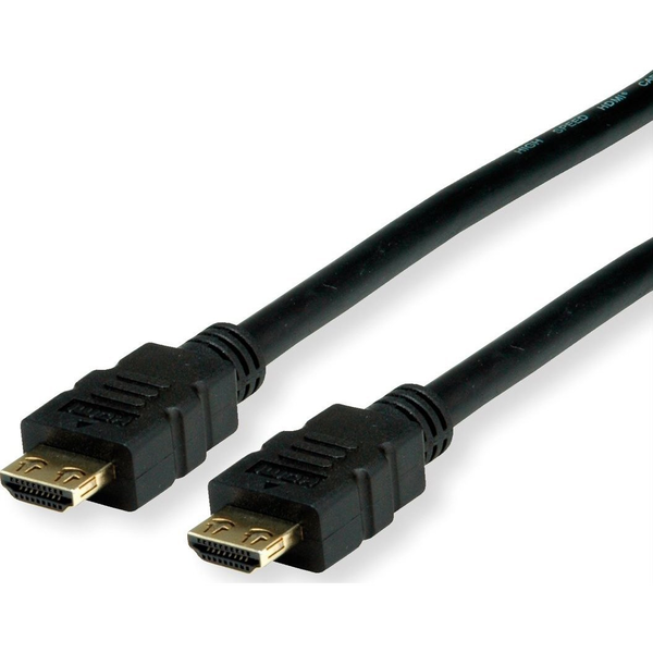 VALUE 4K HDMI Ultra HD Kabel mit Ethernet, ST/ST, schwarz, 10 m
