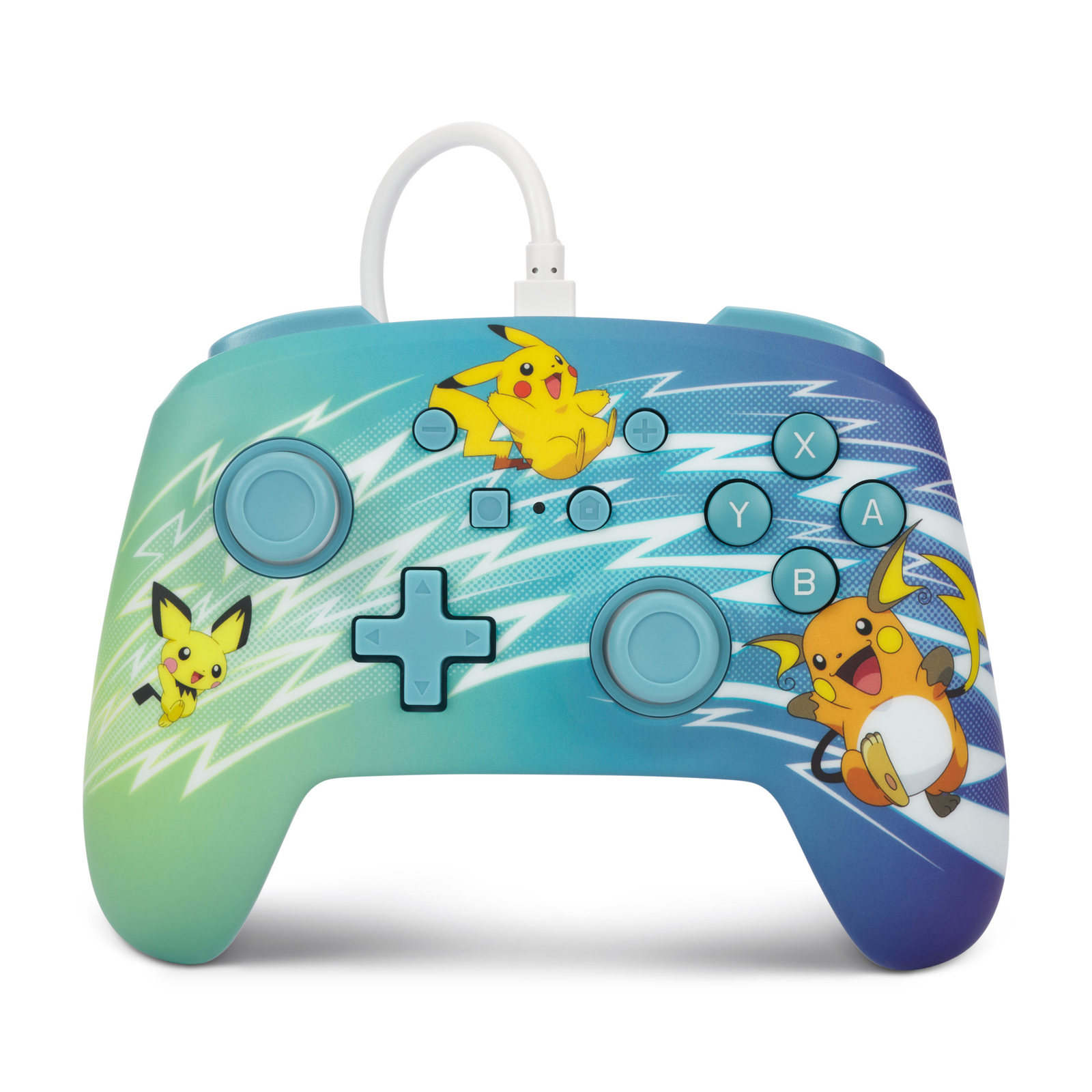 PowerA Enhanced vezetékes controller - Pikachu Evolution (Nintendo Switch) (NSGP0221-01)