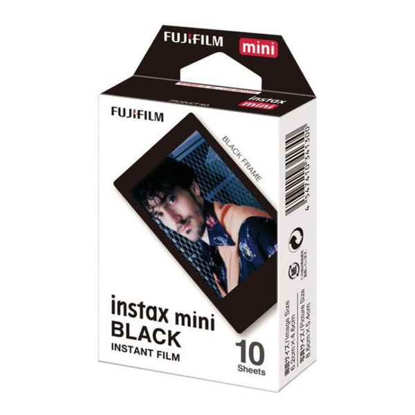 Fujifilm Instax Mini Film Glossy Black Frame (10lap)
