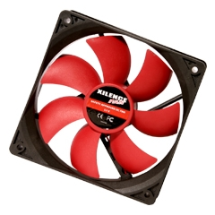 PC вентилатор, Xilence, XPF120.R, серия Performance C, 1500 rpm, 120 x 120 mm, червен/черен