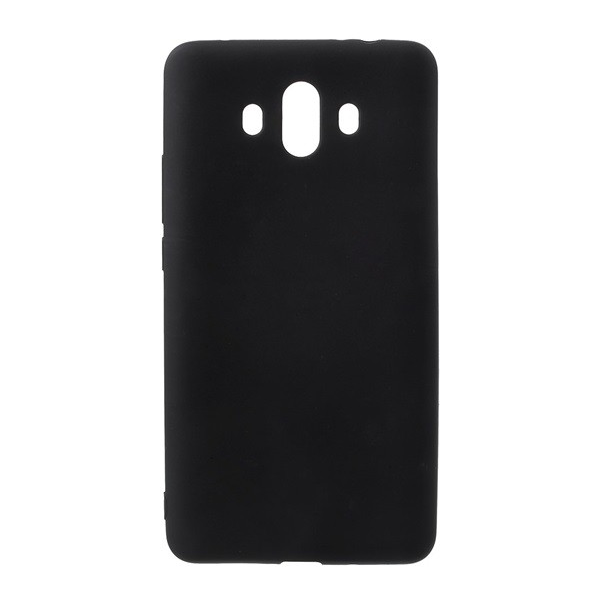 Szilikon telefonvédő (matt) FEKETE [Huawei Mate 10] (5996457738663)