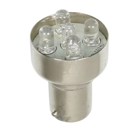 Lampa 24V BA15S (R10W) 5 LED, fehér színű (0198314) (LA0198314)