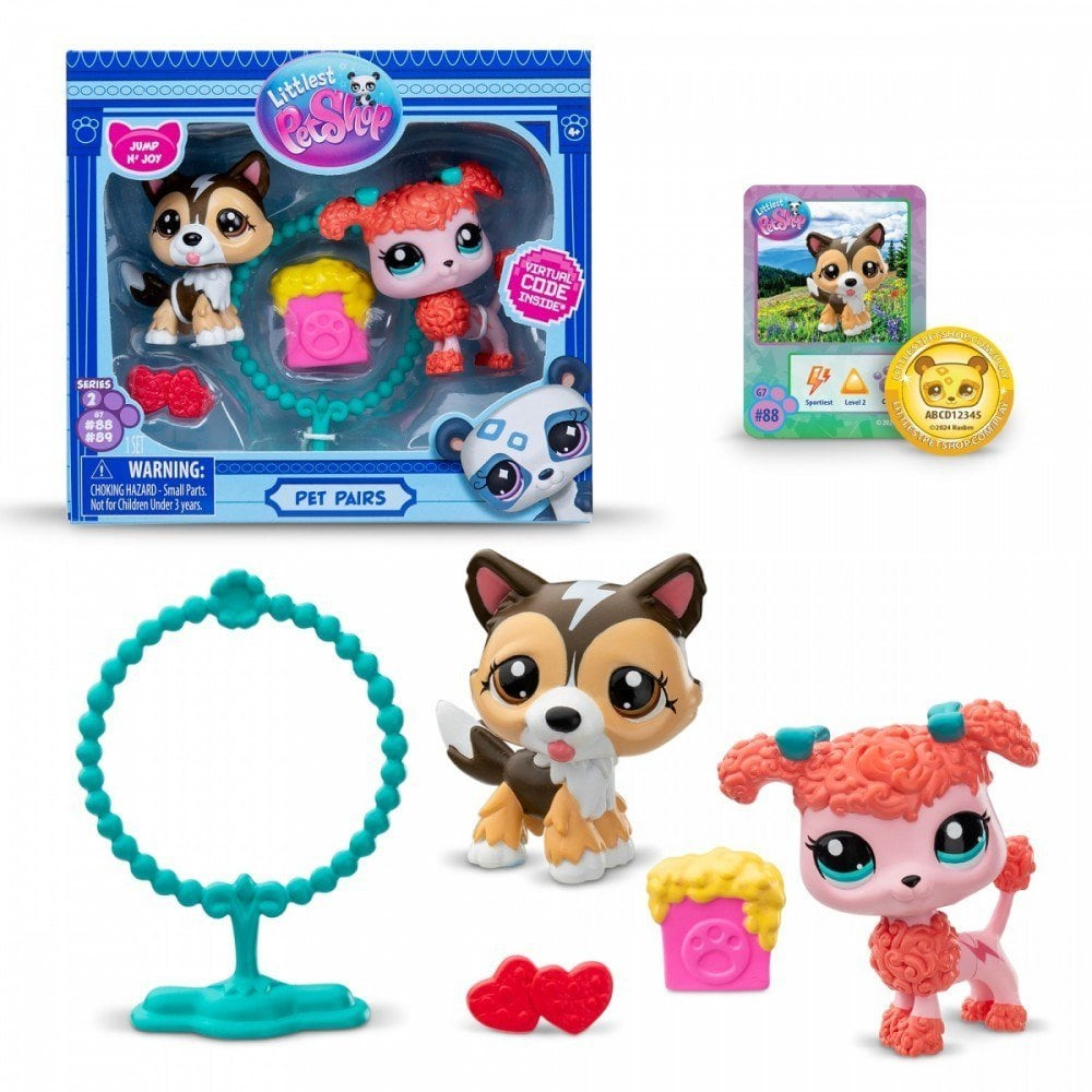 Hasbro Littlest Pet Shop Jump &Joy 2 darabos figura szett - Többféle (LPS00620)