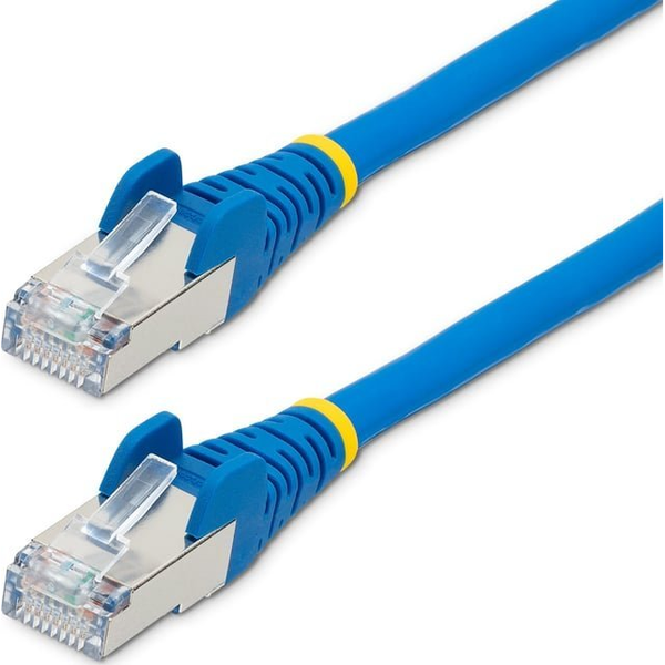 StarTech.com NLBL-50C-CAT6A-PATCH netværkskabel Blå 0,5 m S/FTP (S-STP)