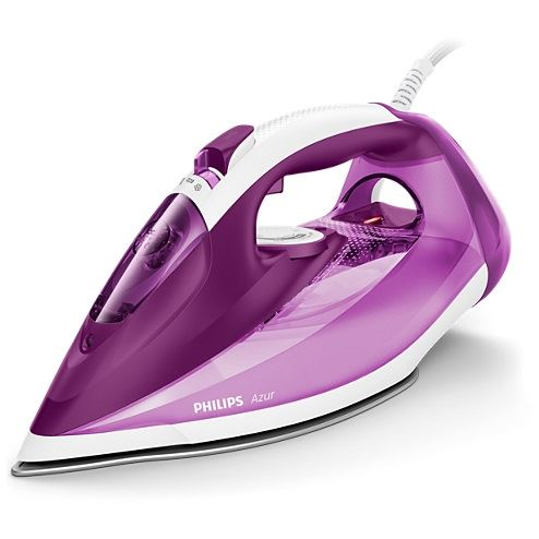 Philips Azur GC4543/30 plancha Plancha a vapor Suela de SteamGlide 2500 W Negro, Amarillo