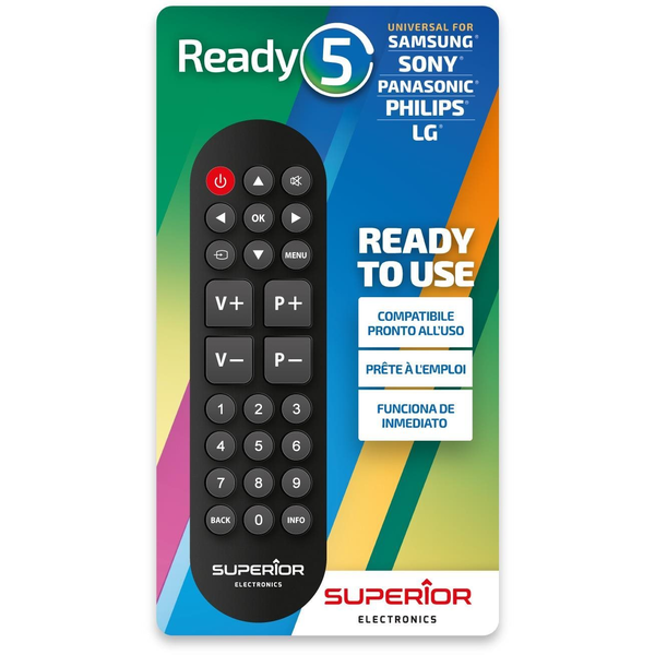 Mando A Distancia Universal Superior Electronics Ready 5 (reacondicionado A+)