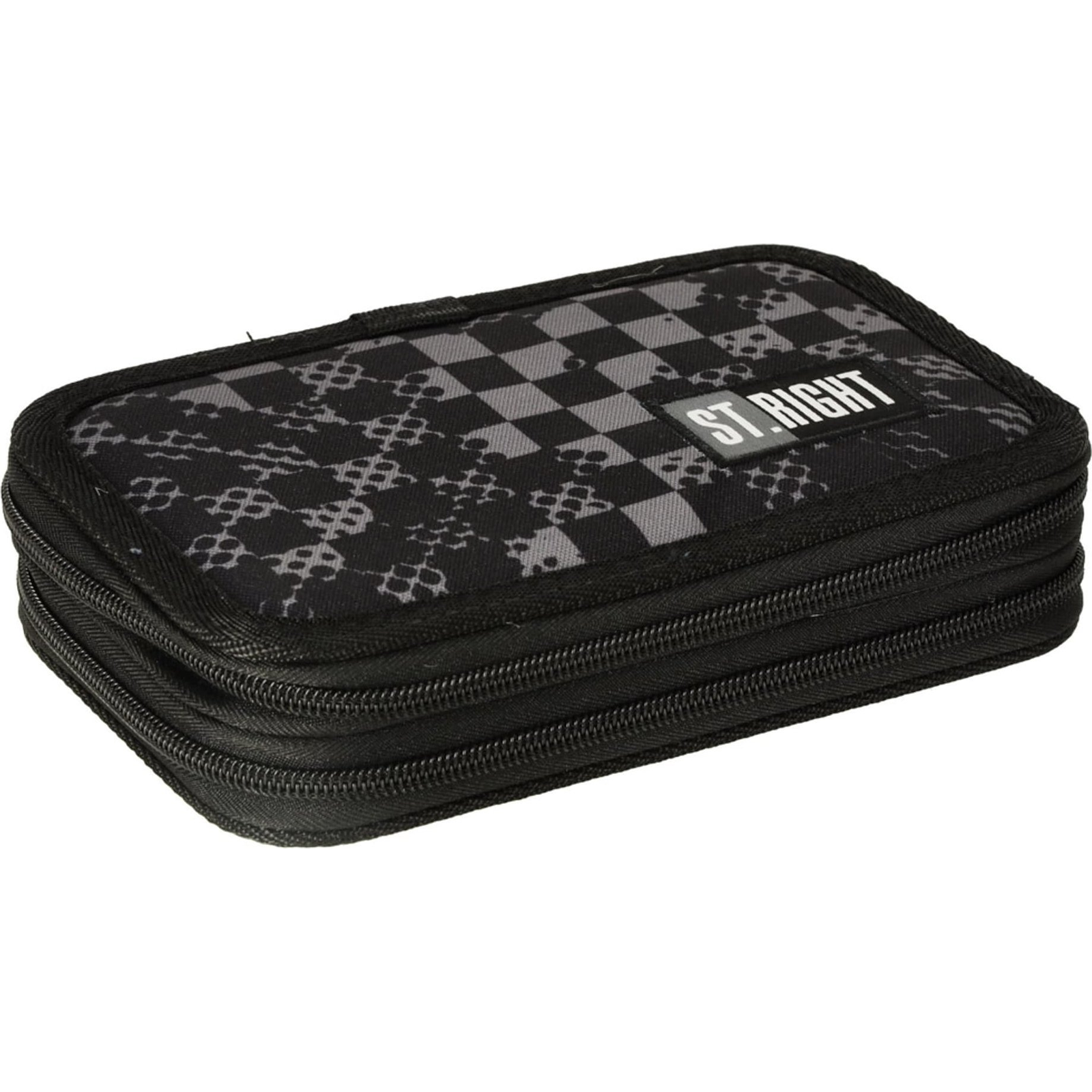 Majewski St. Right Felszerelt Emeletes Tolltartó - Chessboard Crush (5903235666995)