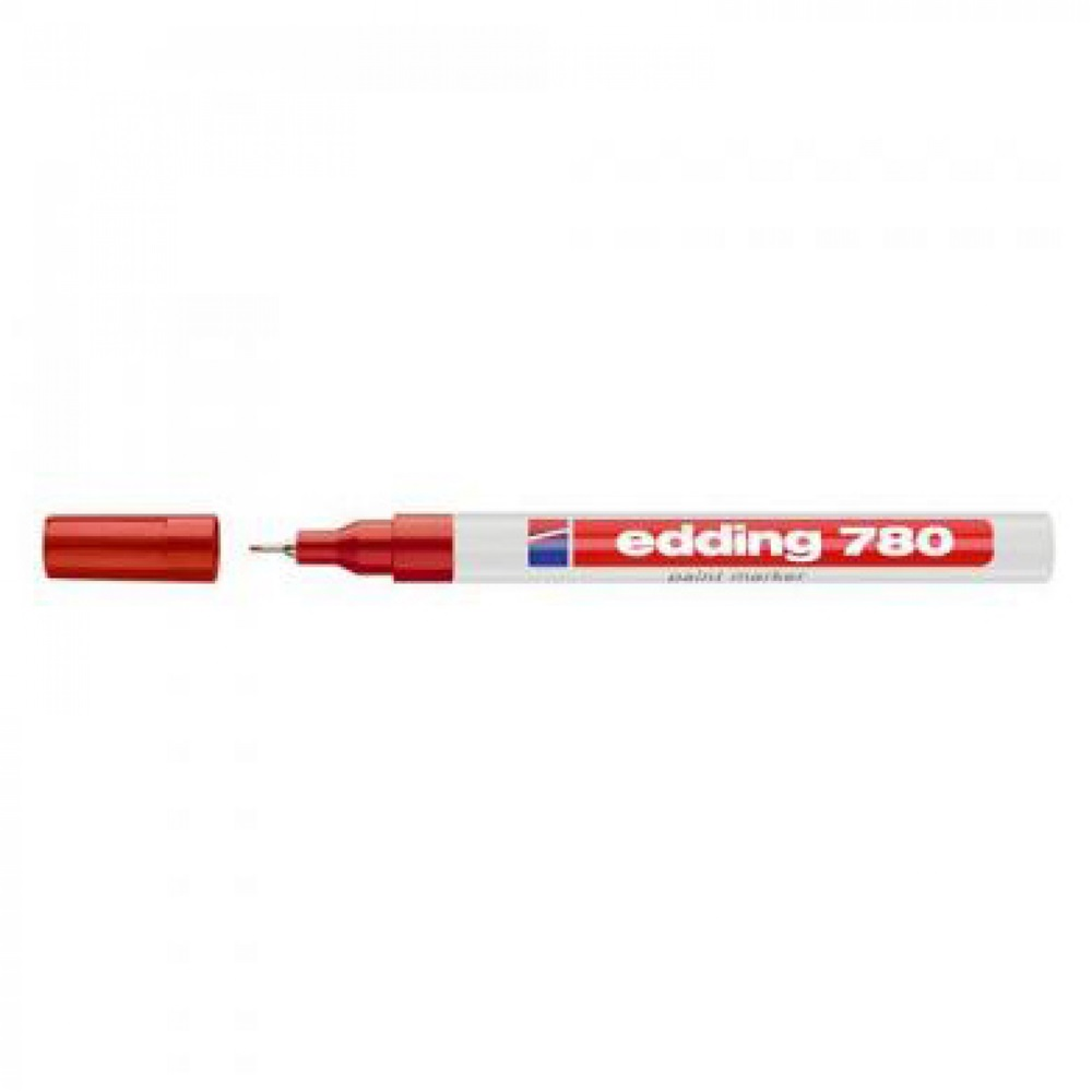 Edding Lakkmarker 0,8mm, kerek 780 piros (7580114002) (7580114002)