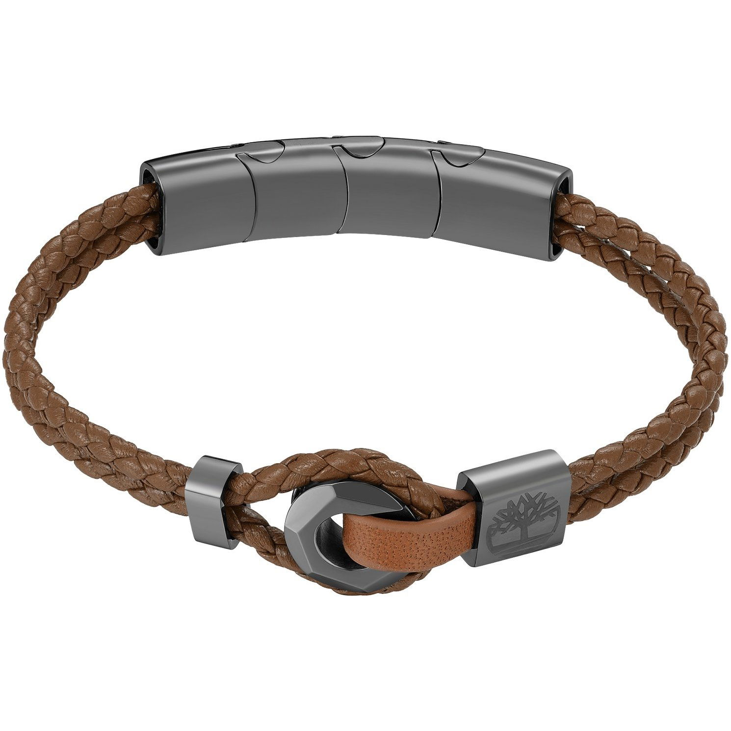 Timberland karkötő, férfi, bőr - barna/szürke (4894816163600)