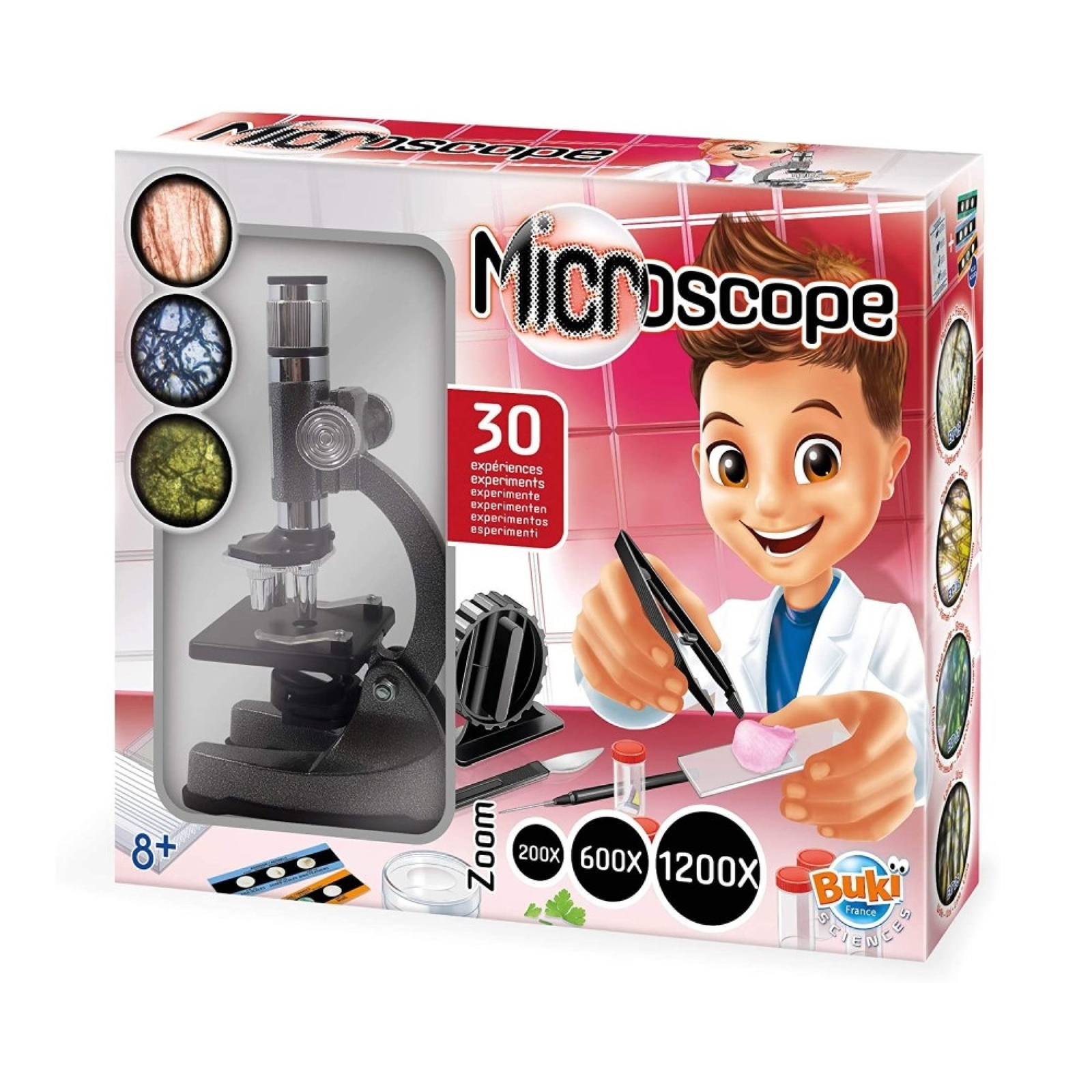 Buki Mikroszkóp 30 kísérlettel (BUKIMS907B)