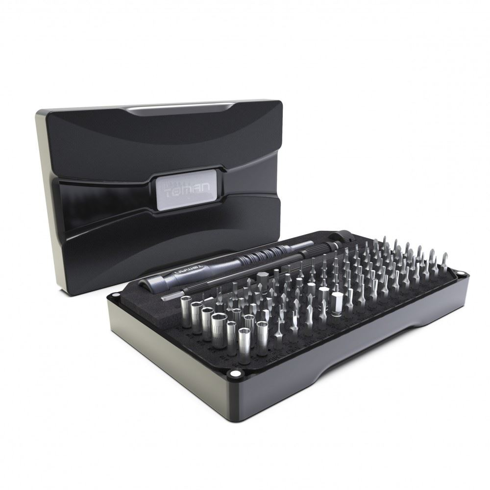 Toman TT-1060 precíziós csavarhúzó készlet, 106 részes (TT-1060)