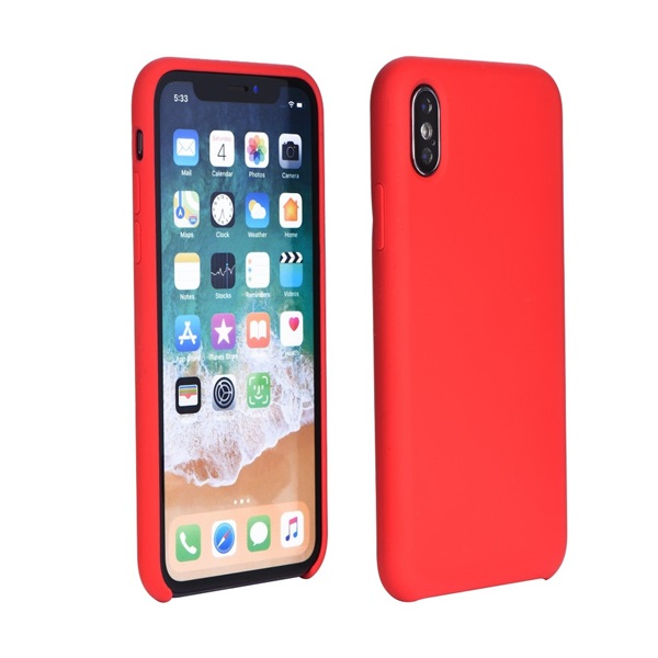 Forcell Huawei Y6 (2018)/Y6 Prime (2018) Szilikon HátlapTok - Piros (28021)